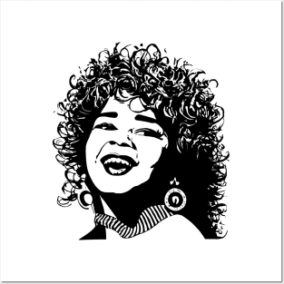 Etta James Black and White Drawing Posters and Art